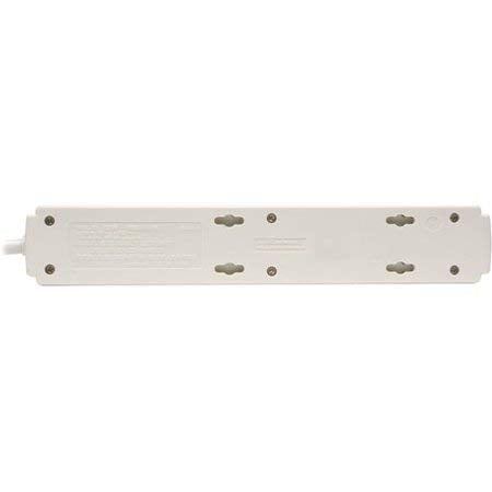 TLP606 Surge Suppressor, 6 Outlets, 6 ft Cord, 790 Joules, Light Gray, Sold as 1 Each, 15PACK , Total 15 Each