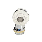 Pedicure Spa Parts REPLACEMENT Sprayer Head/3-way Faucet/Overflow Kit/P-Trap/Spa Led Light/Power Control/Air Button/UPC Hot Cold Hose/Drain Pump (White - Complete Drain Pump Kit)