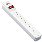TLP606 Surge Suppressor, 6 Outlets, 6 ft Cord, 790 Joules, Light Gray, Sold as 1 Each, 15PACK , Total 15 Each