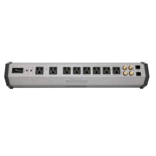 Furman PST-8 Digital Power Station with 18 Gauge Electrical Extension Cable with IEC Female Connector 3' (2-Pieces) Bundle