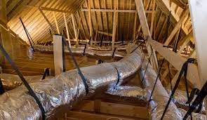 HVAC Insulated Flex Ductwork – 16" x 25 Ft R6 | Flexible Air Duct for Residential Heating & Cooling Systems | Aluminum Inner Core with Thermal Insulation | Easy Install Vent Hose