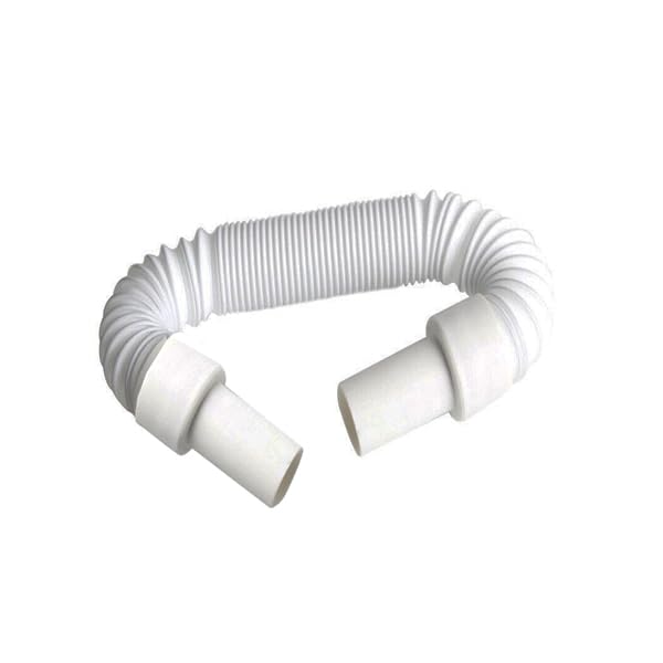 Pedicure Spa Parts REPLACEMENT Sprayer Head/3-way Faucet/Overflow Kit/P-Trap/Spa Led Light/Power Control/Air Button/UPC Hot Cold Hose/Drain Pump (White - Complete Drain Pump Kit)