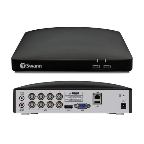 Swann 1080P Wired Security Camera System, 4 Cameras 8 Channel DVR, 1TB HDD