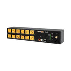 WB-800-IPVM-12 800-series IP Power Conditioner; Remote Monitoring; End-User Mobile App; Professional-Grade Aluminum Build; Built-in Surge Protection and Power Conditioning; 12 Outlets