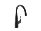 KOHLER Simplice Kitchen Sink Faucet w Pull Down Sprayer, Vibrant Stainless