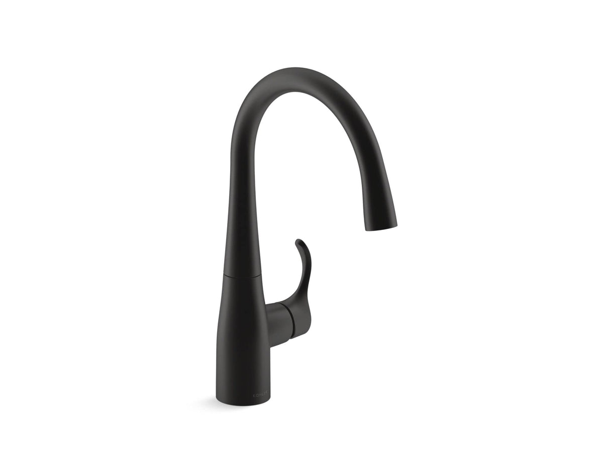 KOHLER Simplice Kitchen Sink Faucet w Pull Down Sprayer, Vibrant Stainless