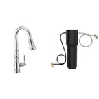 Moen S73004NL Weymouth Polished Nickel Pulldown Kitchen Faucet