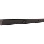 Task Lighting TR Series Angle Power Strip, 18 inch, 2 Dual Receptacles, Satin Nickel