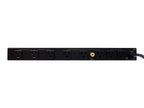Monoprice 15 Amp Power Conditioner and Sequencer - 8 Outlets, 3 Zones, 1U Rack Mount, Black - Stage Right