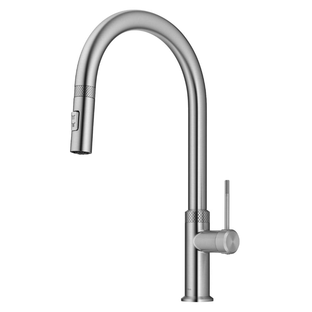 KRAUS Spot Free Stainless Steel Pull Down Kitchen Faucet KPF-2820SFS