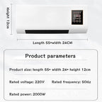 Portable Mini AC Unit with Heating & Cooling, Quiet Operation for Home Office, Remote Control, Wall or Stand Mountable, Compact Design for Year-Round Comfort，，