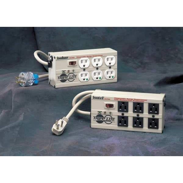 TRPISOBAR6 - Tripp Lite Isobar 6 Outlet 120V Surge Suppressor