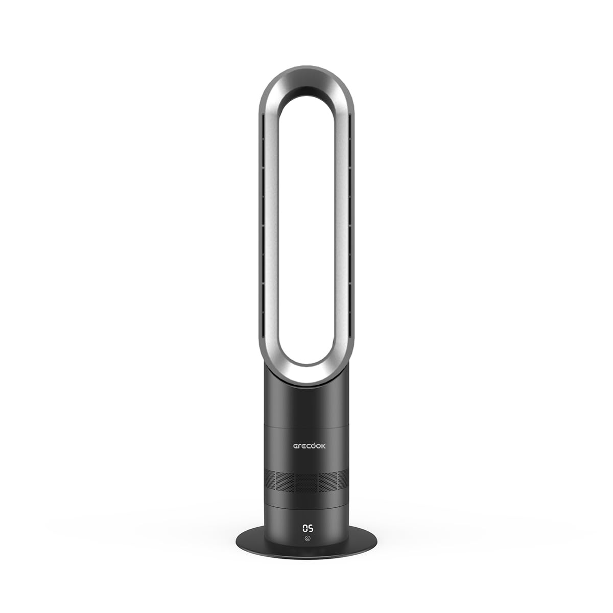 TP18Pro Bladeless Tower Fan, 2-in-1 Heater & Cooling Fan with Remote & Touch Control, 10 Cooling + 3 Heating Levels, Ultra-Quiet DC Motor for Bedroom & Home Office