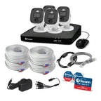 Swann 1080P Wired Security Camera System, 4 Cameras 8 Channel DVR, 1TB HDD