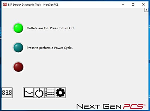 ESP Next Gen Surge Protector/Noise Filter/Power Monitor (Model # XG-PCS-20820D) 208-240 Volt, 20 Amp with NEMA 6-20P Plug and 6-20R Receptacle