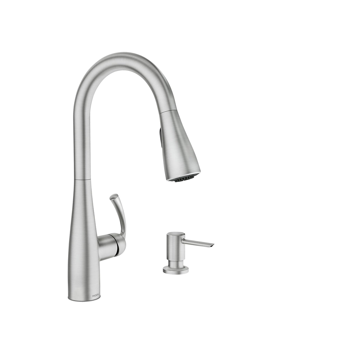 Moen Essie Pulldown Kitchen Faucet, Spot Resist Stainless, 87014SRS