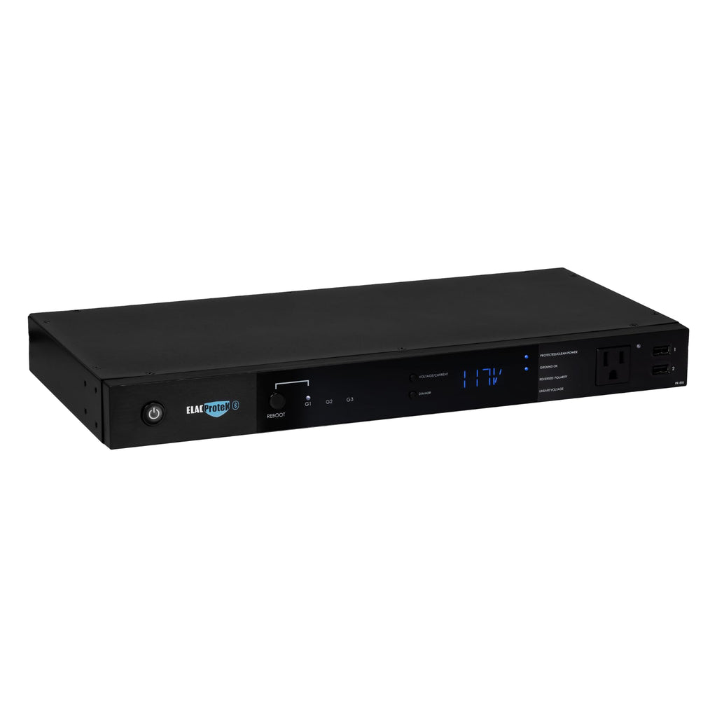 ELAC Protek PR-81B 9 Outlet Surge Protector with Bluetooth - Advanced Power Protection and EMI/RFI Noise Filtration - Includes iOS & Android App Control