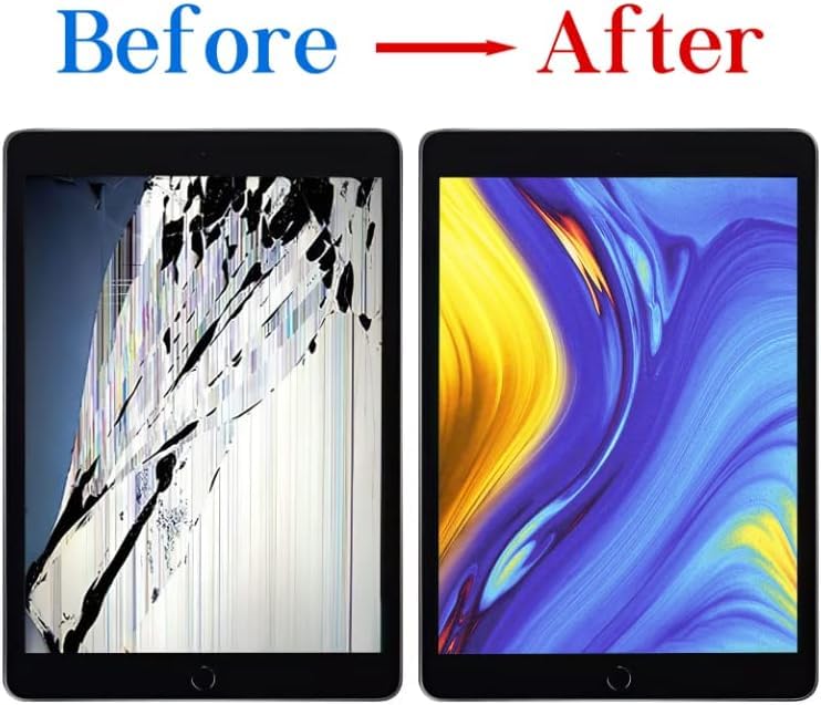 12.9" Screen Replacement for iPad Pro 12.9 3rd Gen A1876 A2014 A1983 A1895 and 4th Gen A2069 A2232 A2233 A2229 LCD Display + Glass Touch Digitizer Assembly + Repair Kit