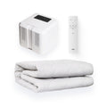 HydroSnooze Water Cooling & Heating Mattress Pad, Temperature Control Bed Cooling System, Cooling Mattress Topper Perfect for Hot Sleepers,Temp Range of 59-131°F, King Bed Size (71" W x 79" L)
