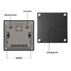 Wall Mount Charging Kit for Samsung Galaxy Tab S9 & S9 FE (10.9-inch) &S10 FE – Magnetic Tablet Wall Mount with 15W Fast Charging, Custom Protective Case, Smart Home Hub Ready, AC Powered