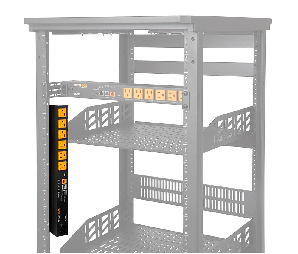 800 Series Power Conditioner with 6 Metered & Individually IP Controlled Outlets (WB-800-IPVM-6)