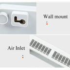 Household Heating And Cooling Dual-Use Air Conditioning Fan/Wall-Mounted Electric Heater/Bath Dual-Use Air Conditioner Heater, 3000w