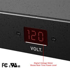 11-Outlet 2160J Rackmount Surge Protector PDU w/LED Lights & 10ft Cord, CPPDU511
