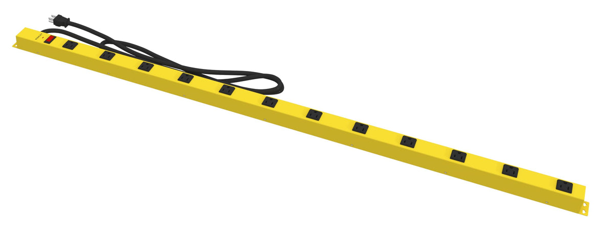 STANLEY 31616 SURGEMAX PRO 12 Outlet 600 Joule 4FT Metal Surge Protector, 6FT Cord (12)