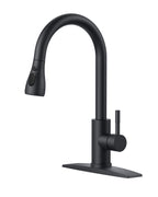 FORIOUS Touch Activated Kitchen Faucets Pull Down Sprayer, Brushed Nickel