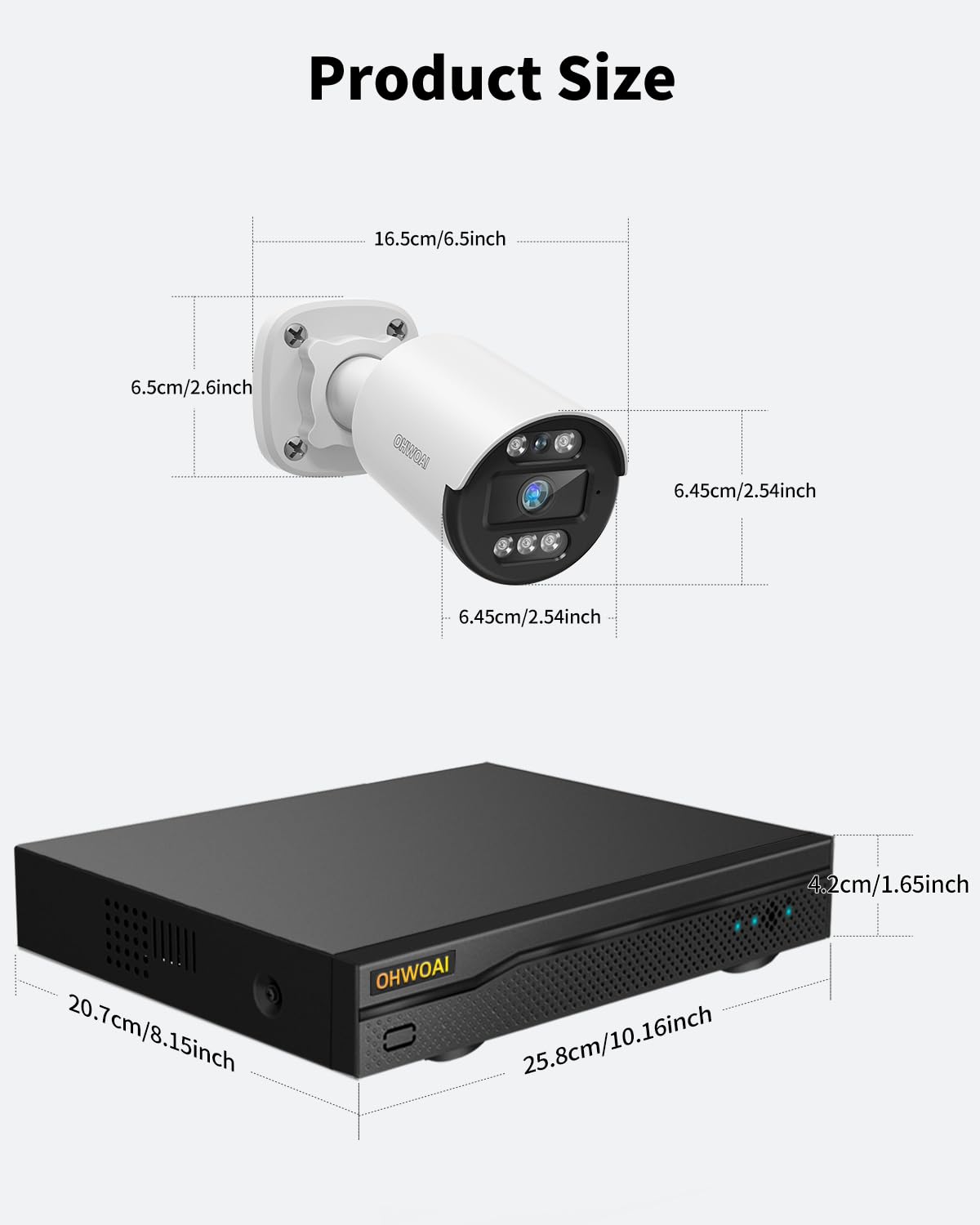 Wired Security Camera System Outdoor, CCTV Cameras Systems
