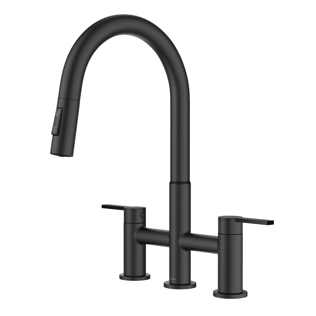 KRAUS Spot Free Stainless Steel Pull Down Kitchen Faucet KPF-2820SFS