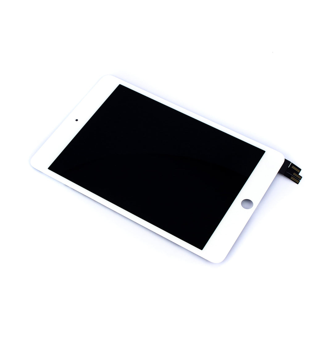 Best Shopper - Replacement LCD Assembly with Digitizer Compatible for iPad Mini 5 (Sleep/Wake Sensor Flex Pre-Installed) (Aftermarket Pro: XO7) (White)
