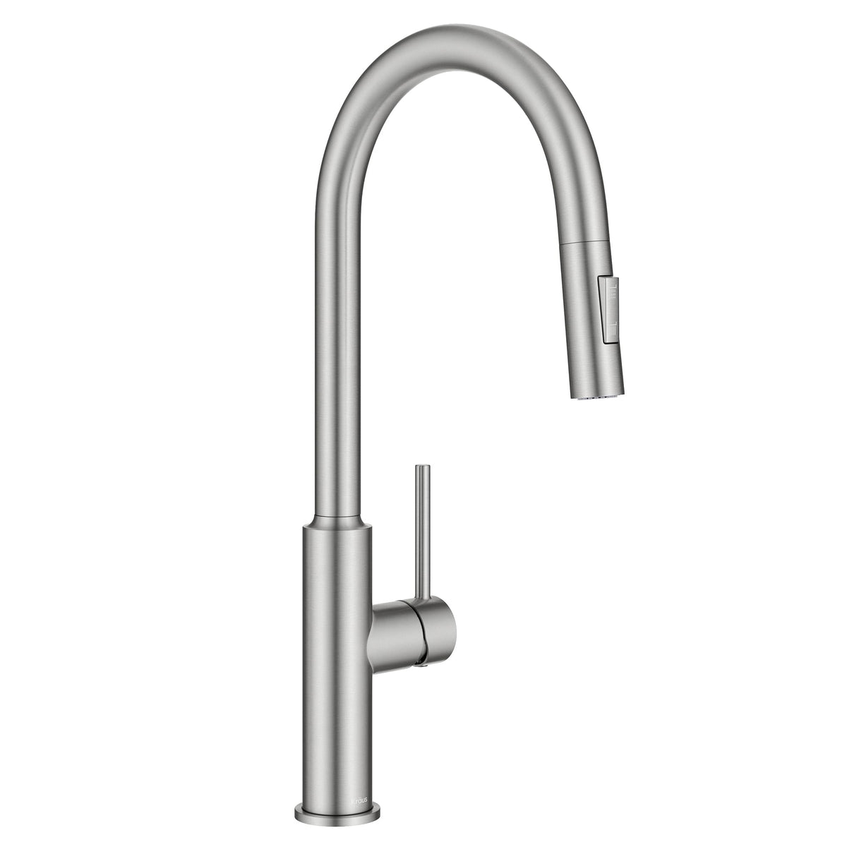 KRAUS Spot Free Brushed Brass Pull Down Kitchen Faucet KPF-2620BB