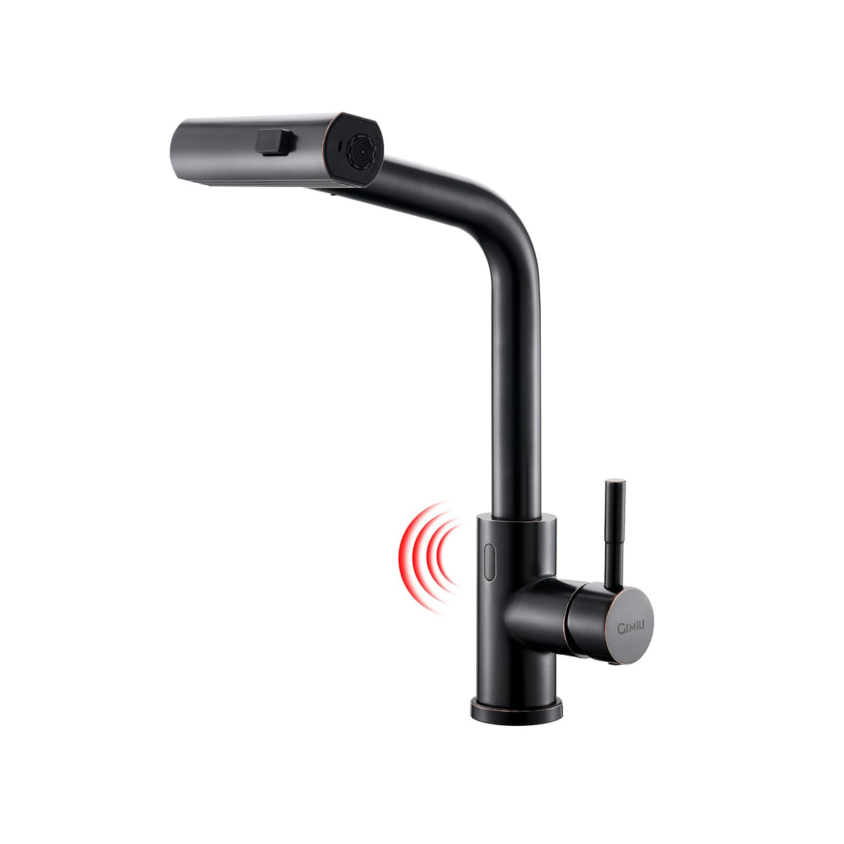GIMILI Touchless Kitchen Sink Faucet with Pull Down Sprayer 15 Inch