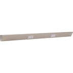 Task Lighting TR Series Angle Power Strip, 18 inch, 2 Dual Receptacles, Satin Nickel