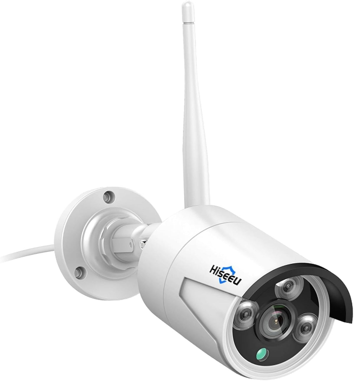 Hiseeu 4K 8MP Home Security Camera System Outdoor, 16CH NVR 4 Cam Kit