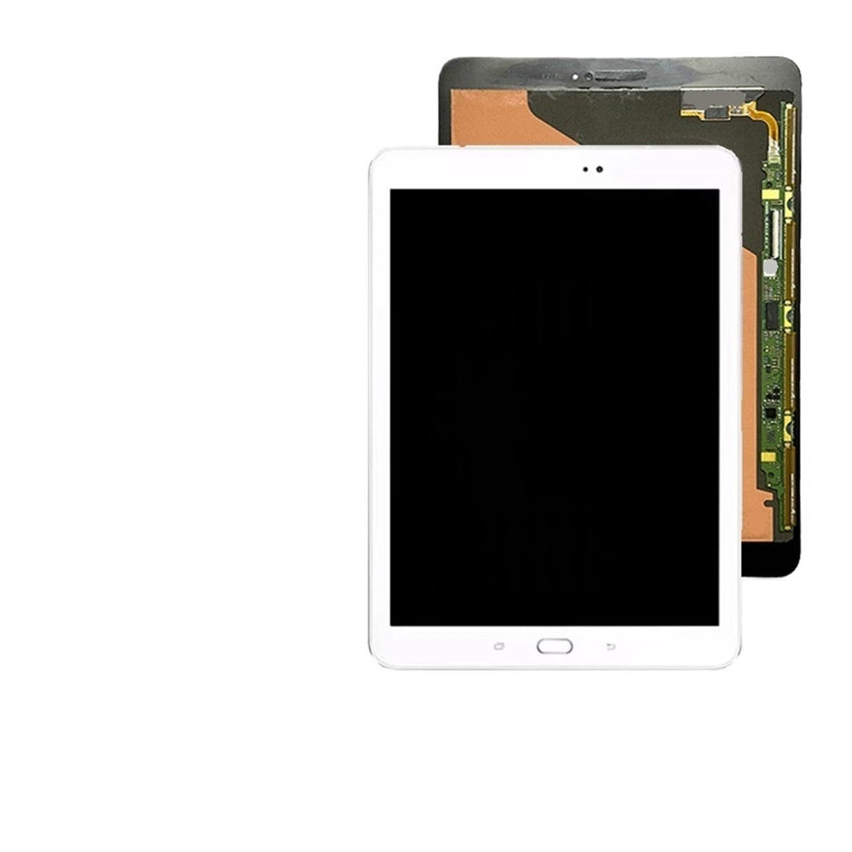 9.7-inch AMOLED Tablet Display LCD Touch Screen Assembly, Compatible for Samsung, Compatible for Tab, S2 T810 T815 T813 T819 Screen Replacement Parts(Black)