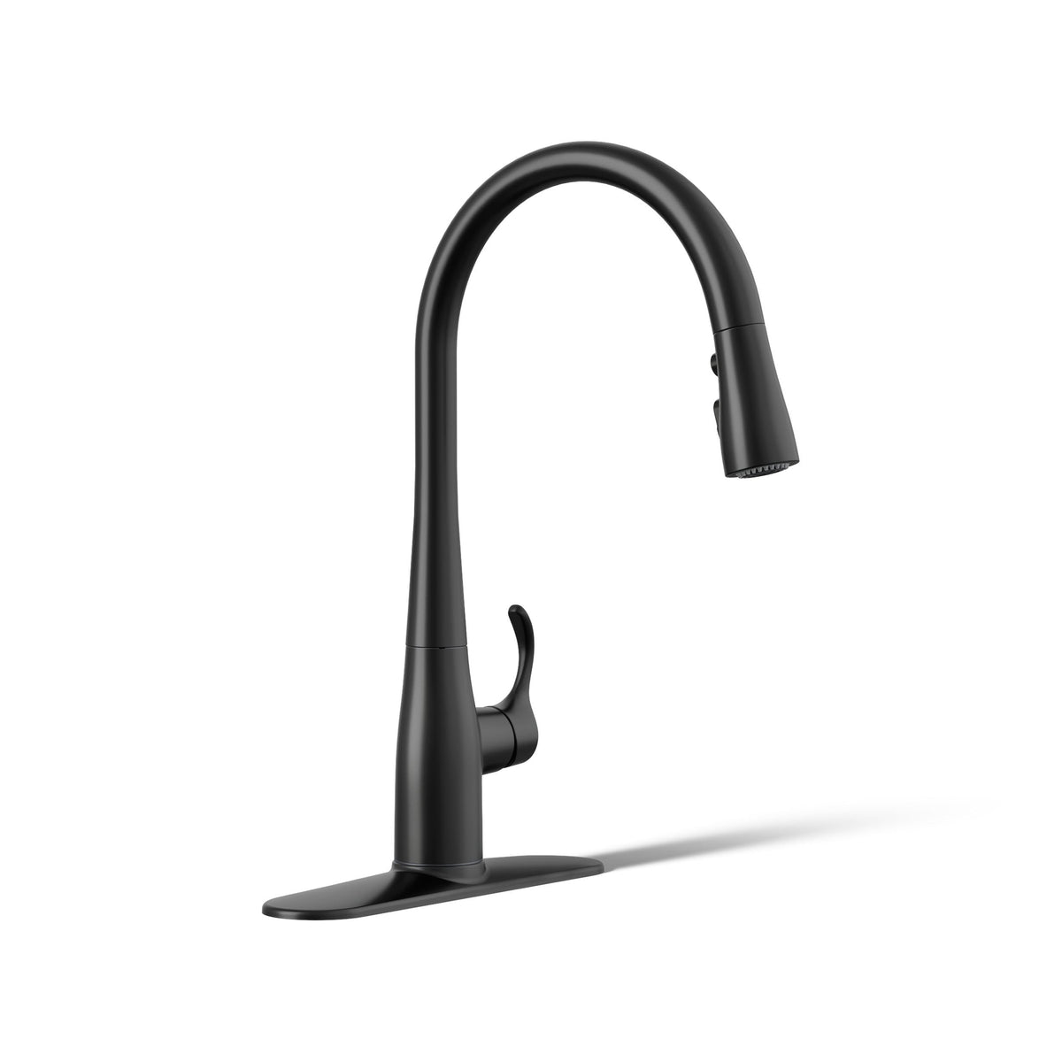 KOHLER Simplice Kitchen Sink Faucet w Pull Down Sprayer, Vibrant Stainless