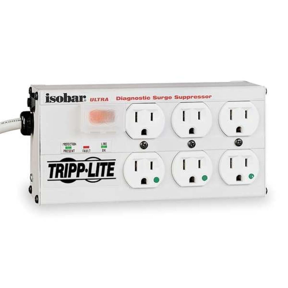 TRPISOBAR6 - Tripp Lite Isobar 6 Outlet 120V Surge Suppressor