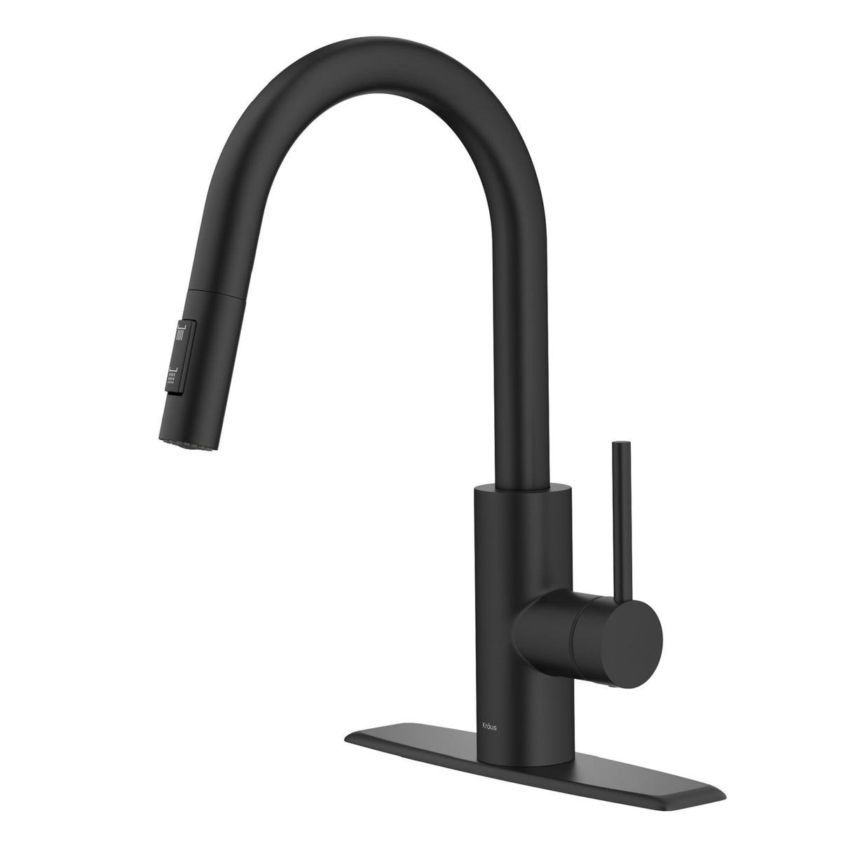 KRAUS Spot Free Brushed Brass Pull Down Kitchen Faucet KPF-2620BB