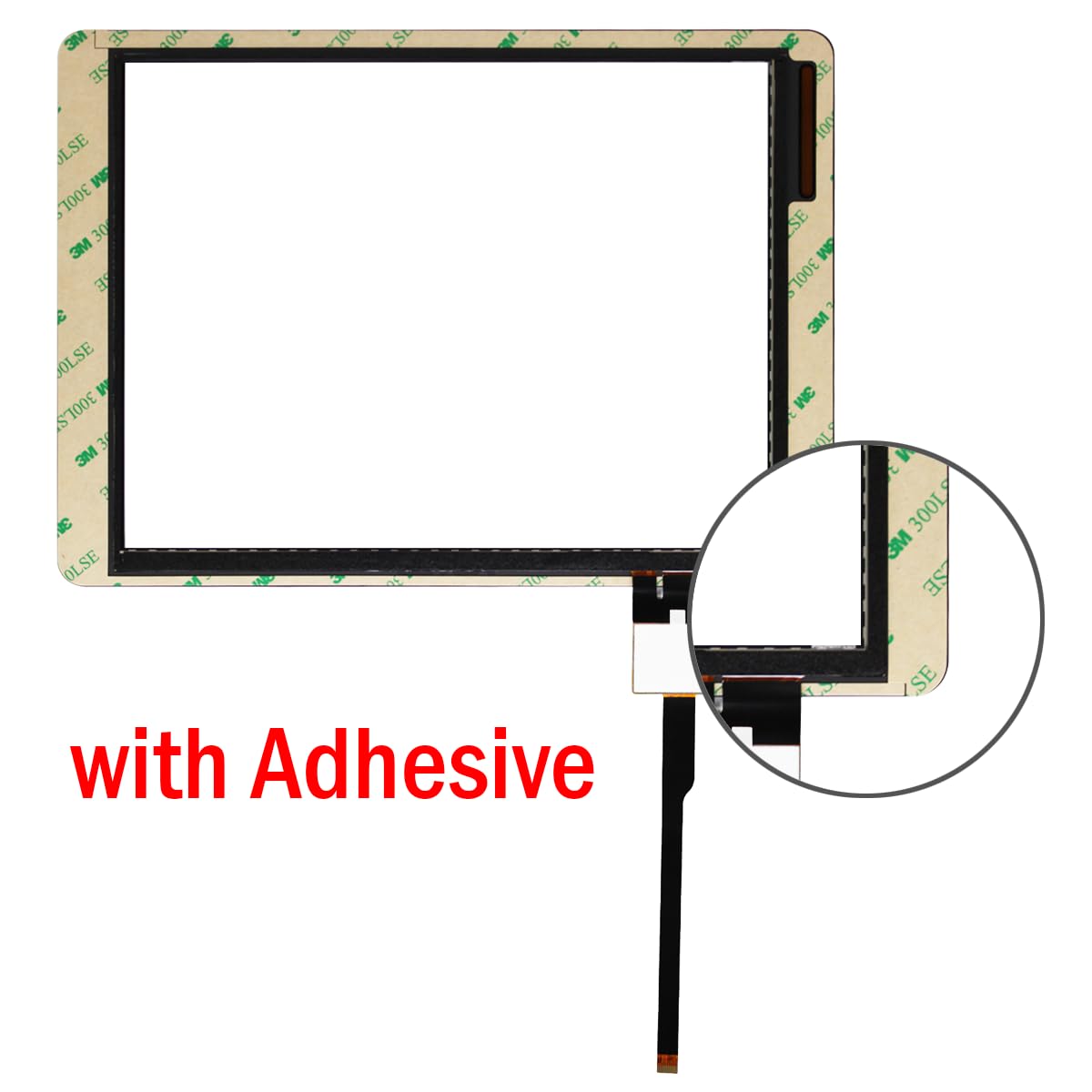 for Autel MaxiSys MS919 / MS909 Touch Screen Replacement 9.7 inch Digitizer Glass Panel Repair Parts for Autel MaxiSYS MS909 MS919 [Without LCD]
