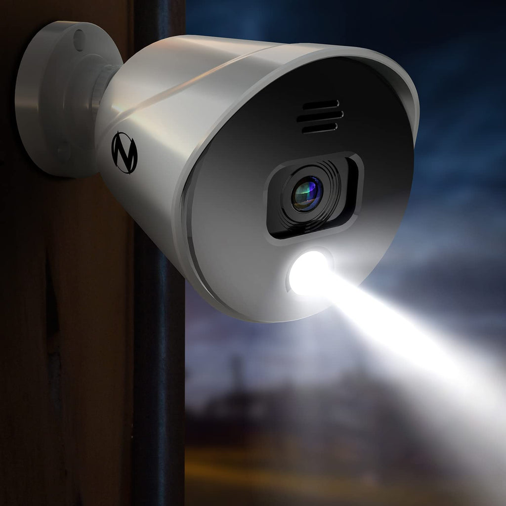 Night Owl 8-Ch Wired DVR System, 4 4K Cams, 1TB HDD, Siren