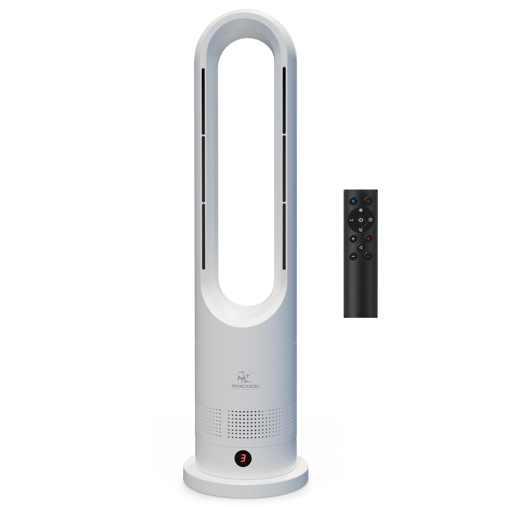 MRCOOL MrBreeze 4K BTU Bladeless Heating & Cooling Tower Fan