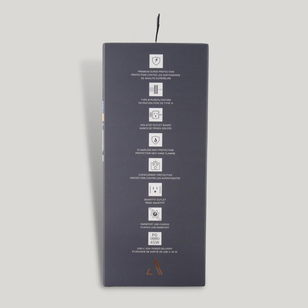 VII Series Wall Power 4 Outlet Surge Protector, 3500 Joules