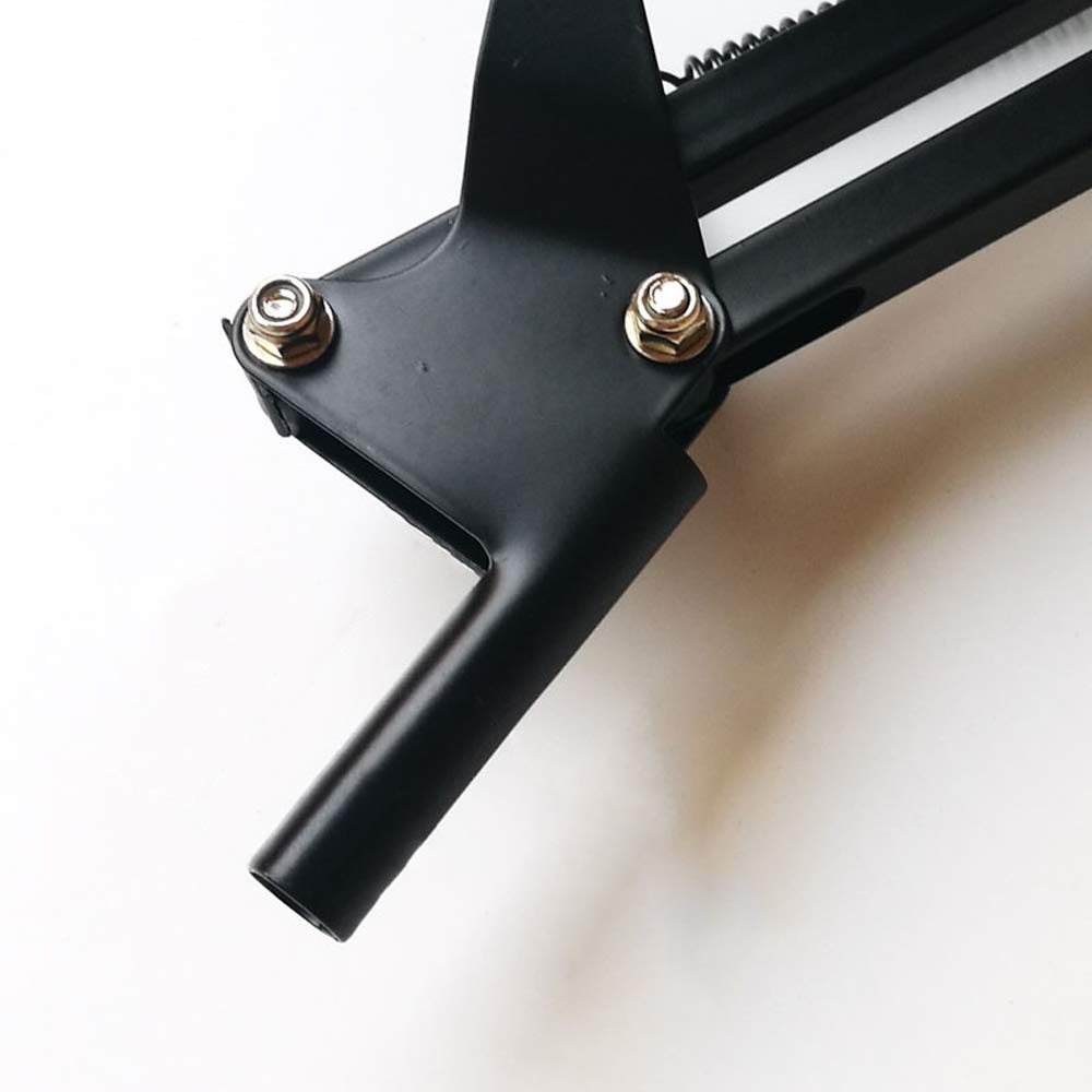 Light Stand Floor Lamp Accessories and Parts Replacement Desktop Universal Portable Adjustable Secure Antitheft Tablet pc Floor Mount Kiosk Boot Stand Holder for Pad DIY,Black
