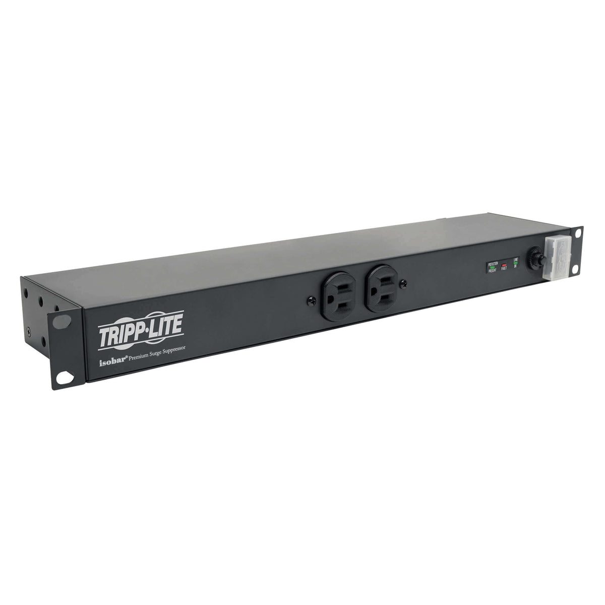 Eaton Tripp Lite IBAR12 1U Rack Mount 12 Outlet Isobar Surge Protector