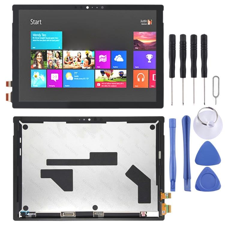 OEM LCD Screen for Microsoft Surface Pro 6 1807 with Digitizer Full Assembly (Black)