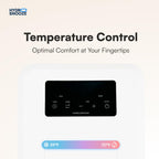HydroSnooze Water Cooling & Heating Mattress Pad, Temperature Control Bed Cooling System, Cooling Mattress Topper Perfect for Hot Sleepers,Temp Range of 59-131°F, King Bed Size (71" W x 79" L)