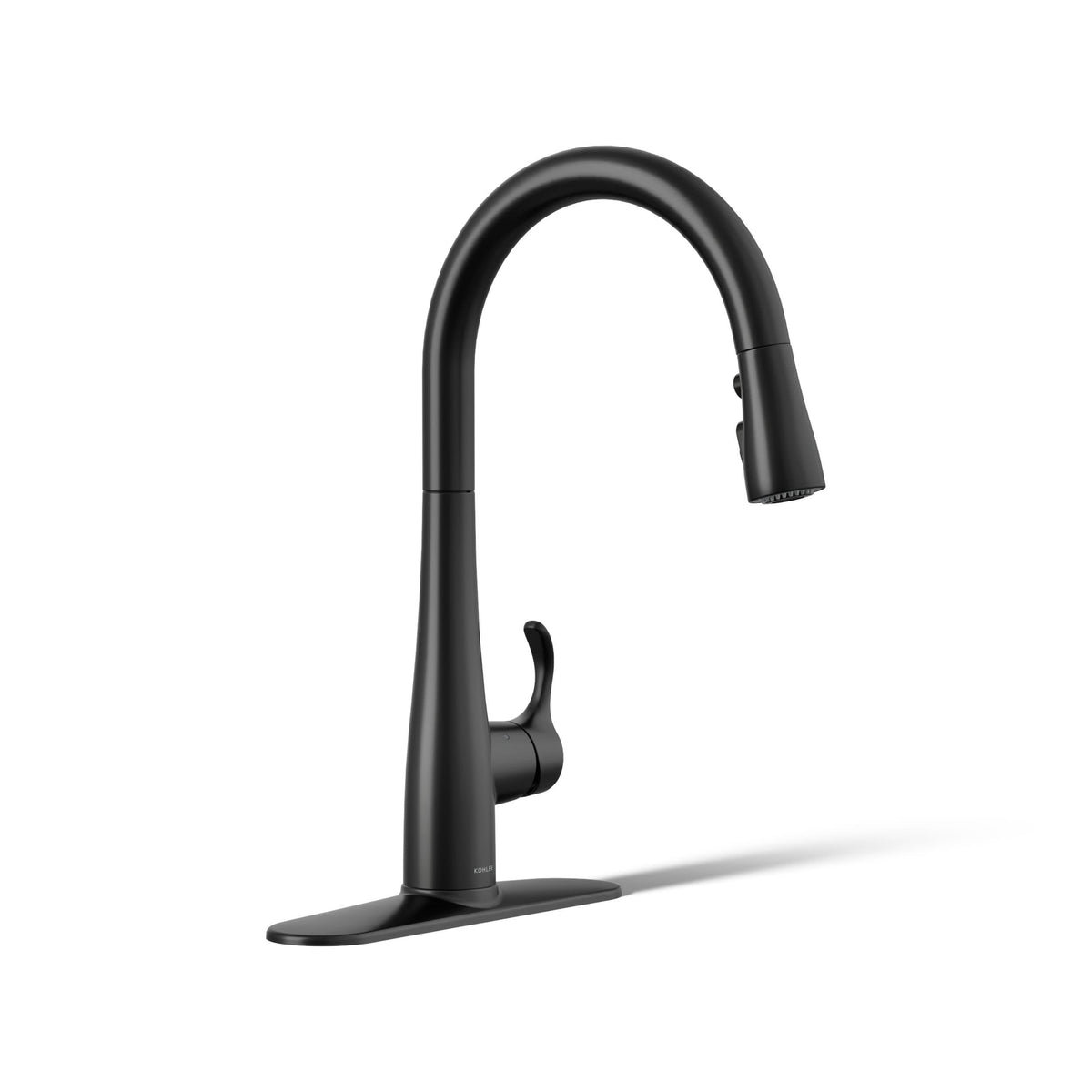 KOHLER Simplice Kitchen Sink Faucet w Pull Down Sprayer, Vibrant Stainless