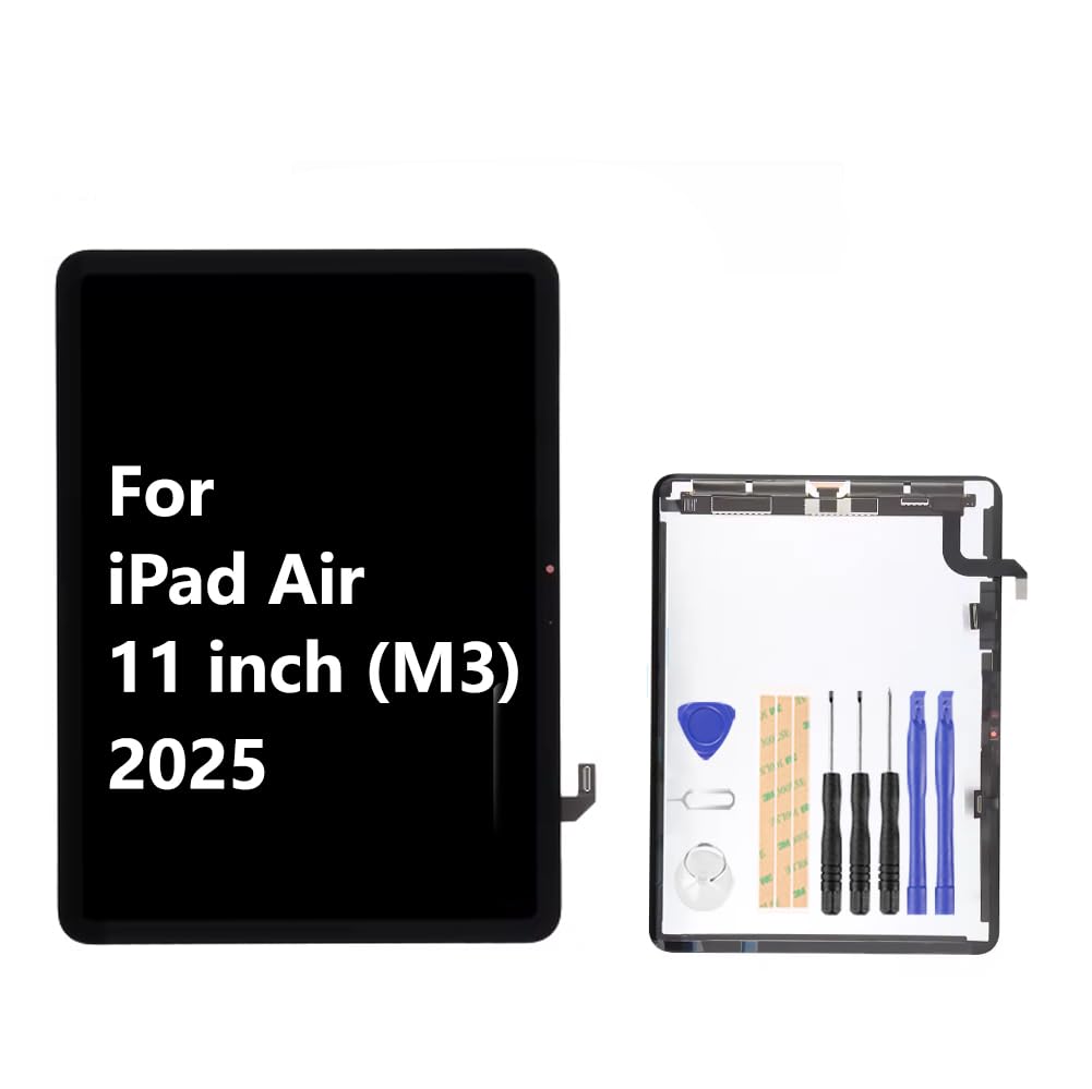 for iPad Air 11 2025 A3267, A3270, A3266LCD Screen Replacement Display LCD Assembly and Glass Touch Digitizer Repair Kit